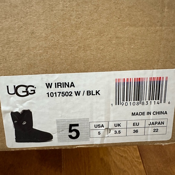 UGG CRYSTALS IRINA WINTER BOOTS 5 - Picture 7 of 8